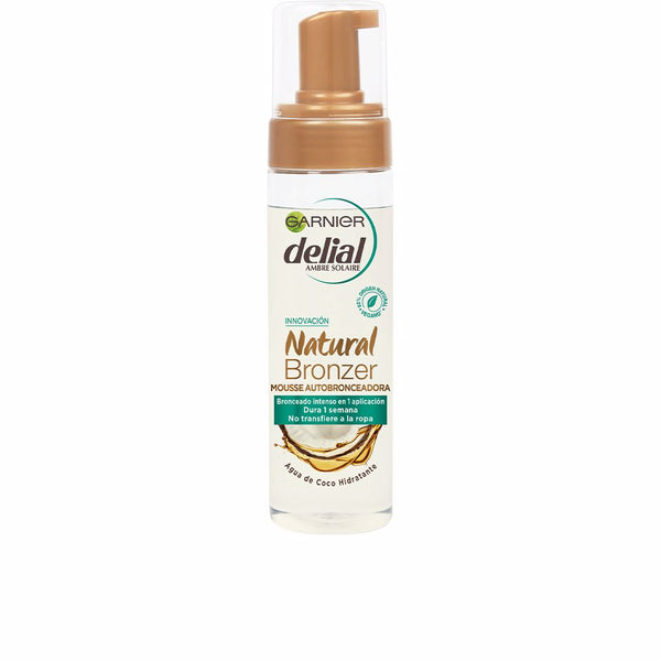 Garnier Natural bronzer itseruskettava vaahto 200 ml | Vuodevaatteet.fi