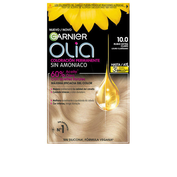 Garnier Olia Permanent Color #10.0-Extra Light Blonde 3 U | Vuodevaatteet.fi