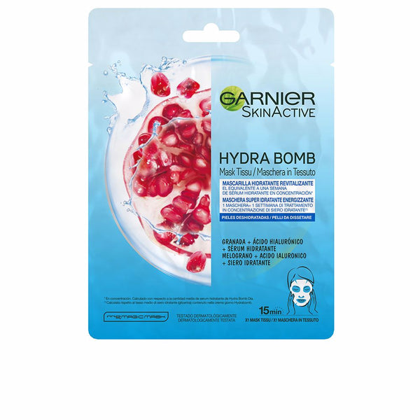 Garnier Skinactive hydrabomb naamio kasvoille elvyttävä 1 kpl | Vuodevaatteet.fi