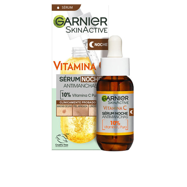 Garnier Skinactive vitamin c anti-dark spots yöseerumi 30 ml | Vuodevaatteet.fi