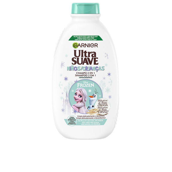 Garnier Ultra suave lasten shampoo ja hoitoaine kauralla 400 ml | Vuodevaatteet.fi