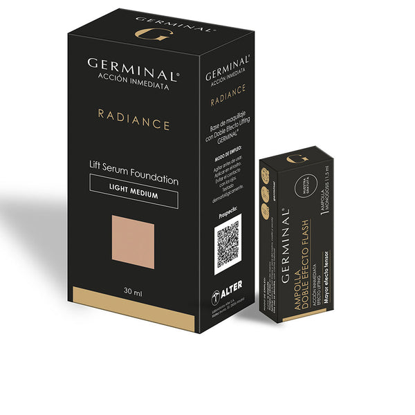 Germinal Immediate Action Radiance Foundation Case 2 Pcs | Vuodevaatteet.fi