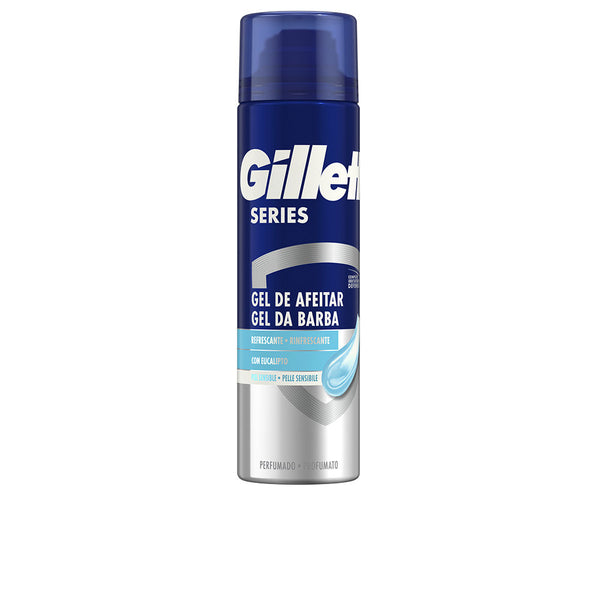 Gillette Series Refreshing Shaving Gel Sensitive Skin 200 Ml | Vuodevaatteet.fi
