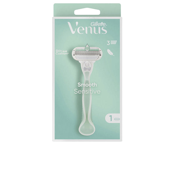 Gillette Venus Smooth Sensitive Razor + 1 Refill | Vuodevaatteet.fi