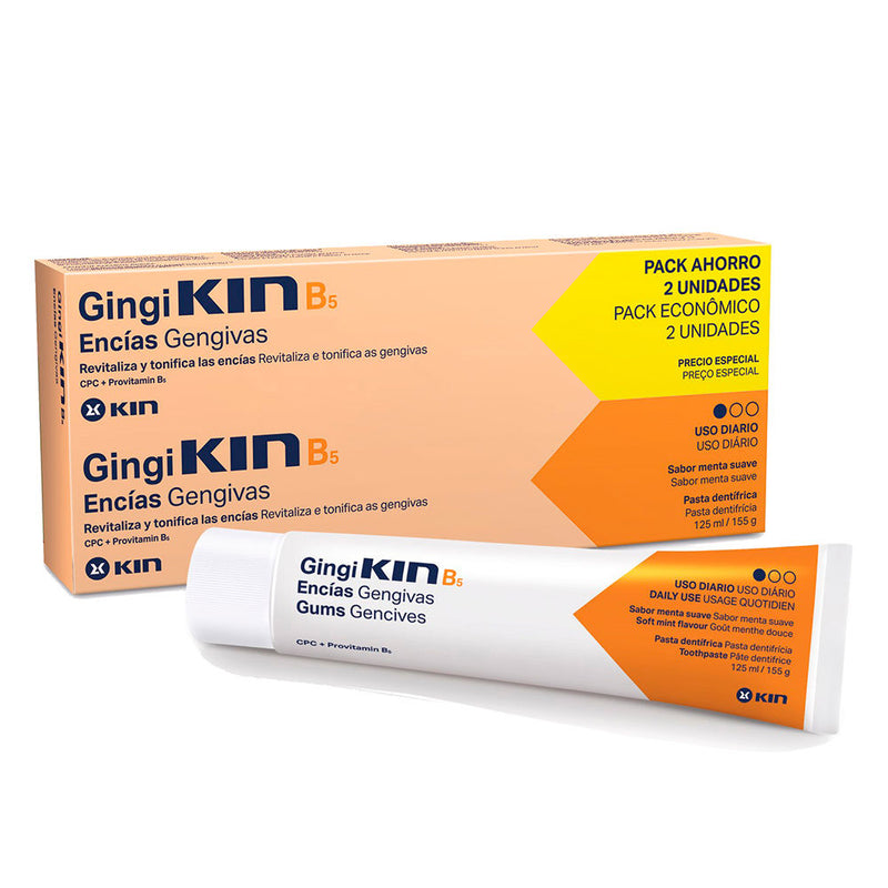 Gingikin b5 hammastahnapakkaus 2 x 125 ml | Vuodevaatteet.fi