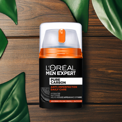 Men expert pure charcoal