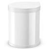Hailo Roskakori Compact-Box kaappiin koko M 15 l valkoinen