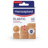 Hansaplast Hp elastic siteet 4 kokoa 40 kpl | Vuodevaatteet.fi