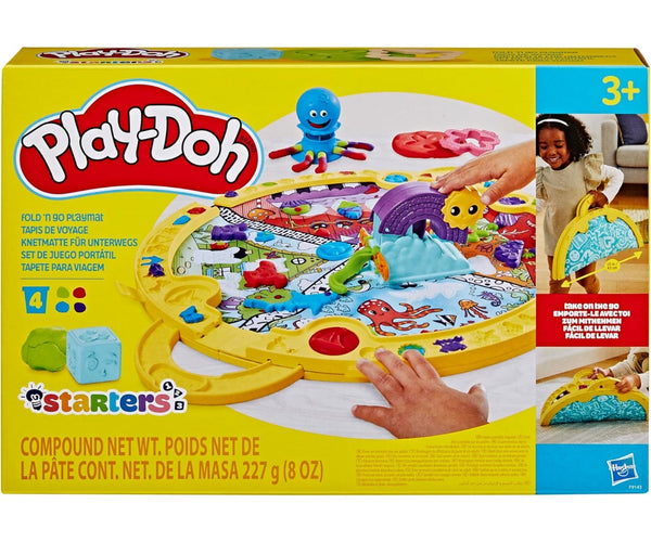 Mix - Play-Doh kokoontaitettava kannettava leikkimatto