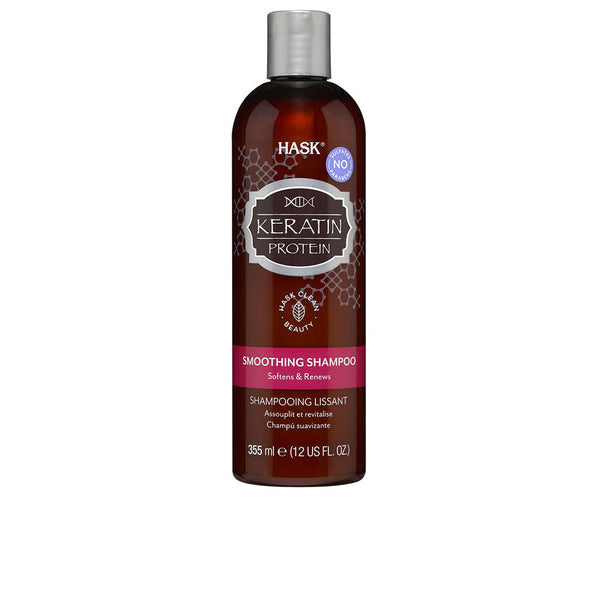 Hask Keratin Protein Smoothing Shampoo 355 Ml | Vuodevaatteet.fi