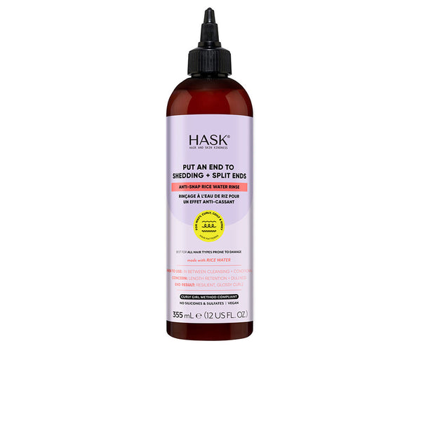 Hask Texture Anti-Hair Loss Solution With Rice Water 355 Ml | Vuodevaatteet.fi