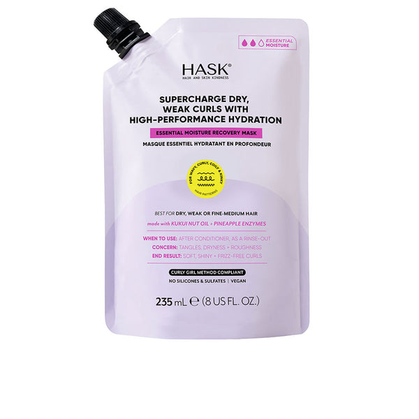 Hask Texture Light Moisturizing Hair Mask 235 Ml | Vuodevaatteet.fi