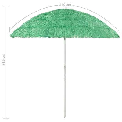 Hawaii Rantavarjo vihreä 240 cm