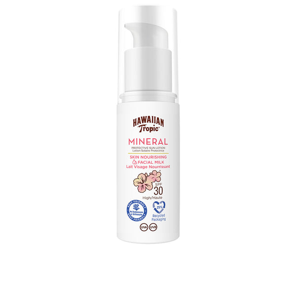 Hawaiian Tropic Mineral Facial Protective Milk Spf30 50 Ml | Vuodevaatteet.fi