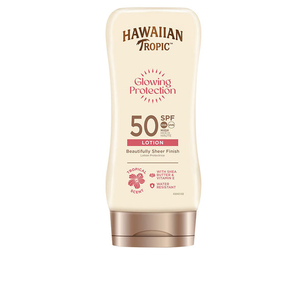 Hawaiian Tropic Satin ultra radiance aurinkovoide spf50+ 180 ml | Vuodevaatteet.fi