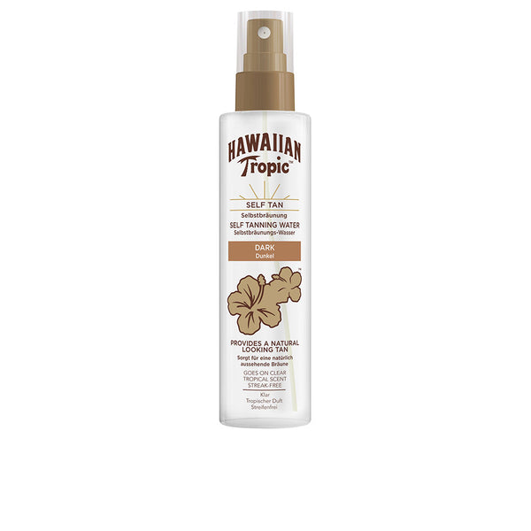 Hawaiian Tropic Self-tanning water dark 190 ml | Vuodevaatteet.fi