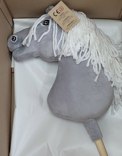 Premium Keppihevonen / Hobby Horse - Gray A3