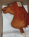 Premium Keppihevonen / Hobby Horse - Chestnut horse A3