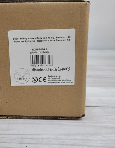 Premium Keppihevonen / Hobby Horse - Bay horse A3