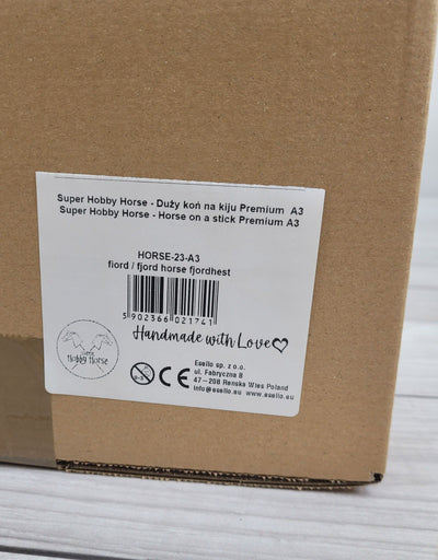 Premium Keppihevonen / Hobby Horse - Fjord fjordhest A3