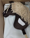 Premium Keppihevonen / Hobby Horse - Western 4 dark bay A3