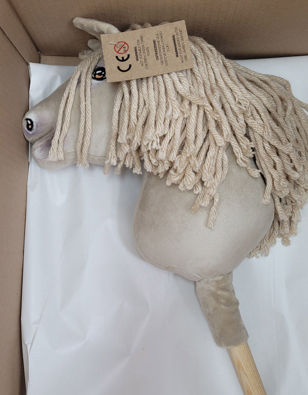 Super Hobby Horse - Super Hobby Horse Premium keppihevonen A4 cremello hevonen
