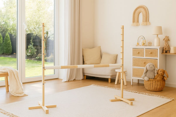 Super Hobby Horse - Hobby Horse hyppyeste 120 cm, puomi beige