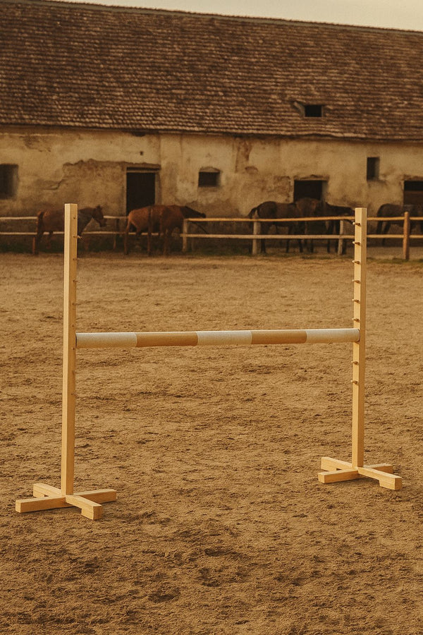 Super Hobby Horse - Hobby Horse hyppyeste 120 cm, puomi beige