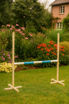 Super Hobby Horse - Hobby Horse hyppyeste 120 cm, vaaleansininen puomi