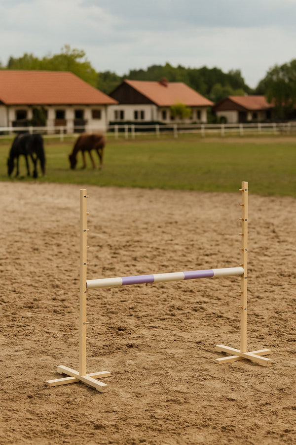 Super Hobby Horse - Hobby Horse hyppyesteen puomi vaaleanvioletti 120 cm