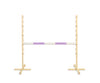 Super Hobby Horse - Hobby Horse hyppyesteen puomi vaaleanvioletti 120 cm