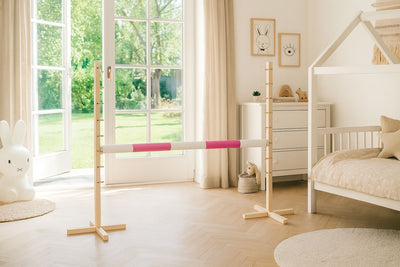 Keppihevosen este 120cm - Beam pink