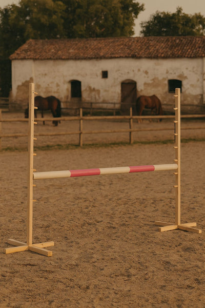 Keppihevosen este 120cm - Beam pink