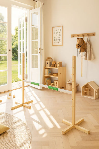 Keppihevosen este 120cm - Beam green