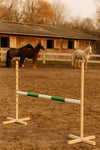 Keppihevosen este 120cm - Beam green