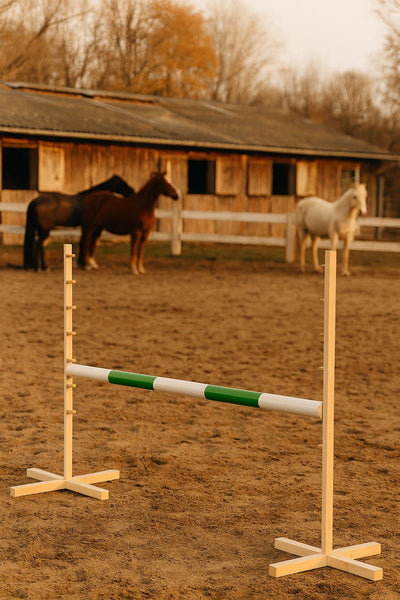 Keppihevosen este 120cm - Beam green