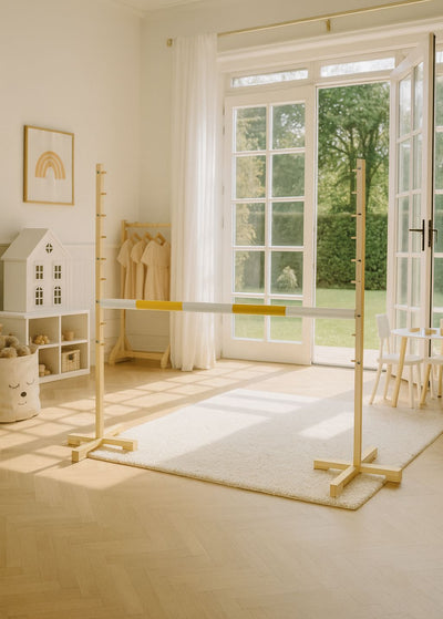Keppihevosen este 120cm - Beam yellow