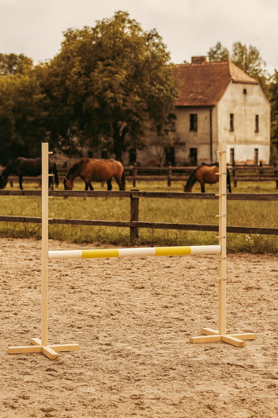 Keppihevosen este 120cm - Beam yellow