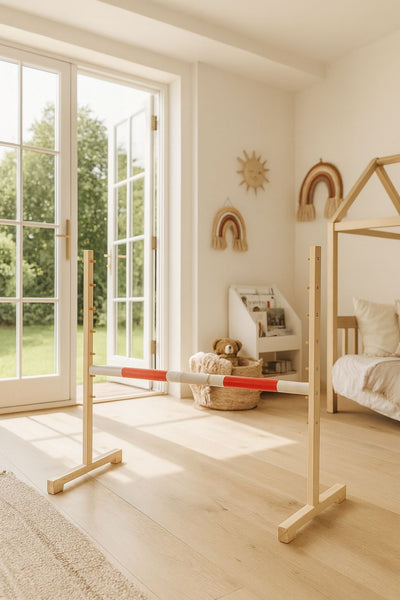 Keppihevosen este 160cm - Beam red