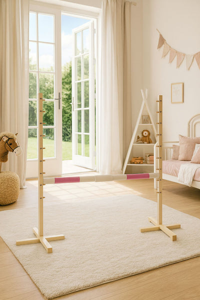 Keppihevosen este 160cm - Beam pink