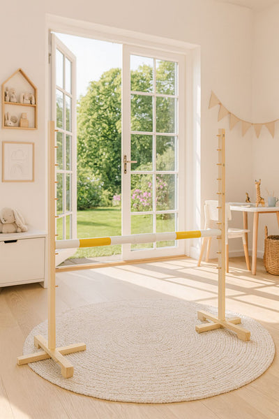 Keppihevosen este 160cm - Beam yellow