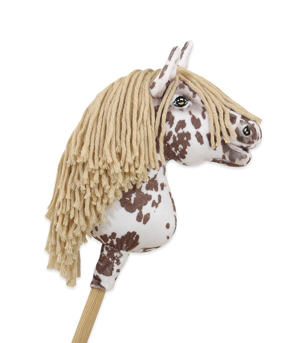 Super Hobby Horse - Super Hobby Horse Premium keppihevonen ruskea leopardi beigenharjalla A4