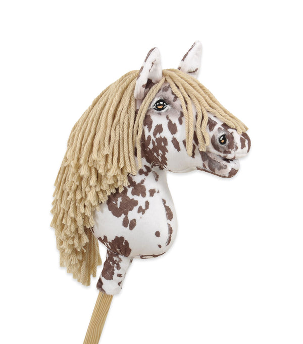 Super Hobby Horse - Super Hobby Horse Premium keppihevonen ruskea leopardi beigenharjalla A4