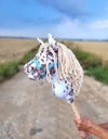 Super Hobby Horse - Super Hobby Horse Premium keppihevonen ruskea leopardi beigenharjalla A4