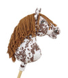 Premium Keppihevonen / Hobby Horse - Brown leopard with brown A3