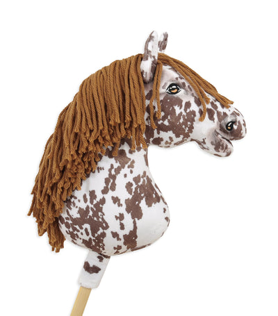 Premium Keppihevonen / Hobby Horse - Brown leopard with brown A3
