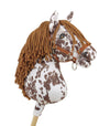 Premium Keppihevonen / Hobby Horse - Brown leopard with brown A3