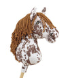 Premium Keppihevonen / Hobby Horse - Brown leopard with brown A3