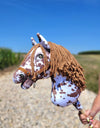 Premium Keppihevonen / Hobby Horse - Brown leopard with brown A3