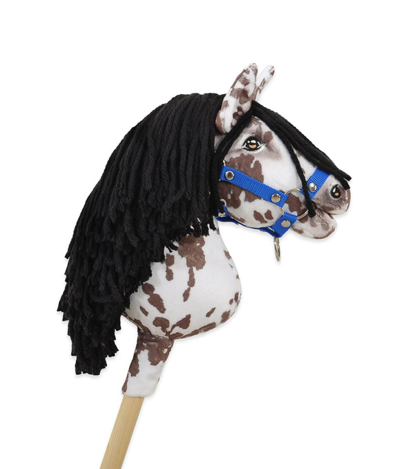Super Hobby Horse - Super Hobby Horse Premium keppihevonen ruskea leopardi mustalla harjalla A4